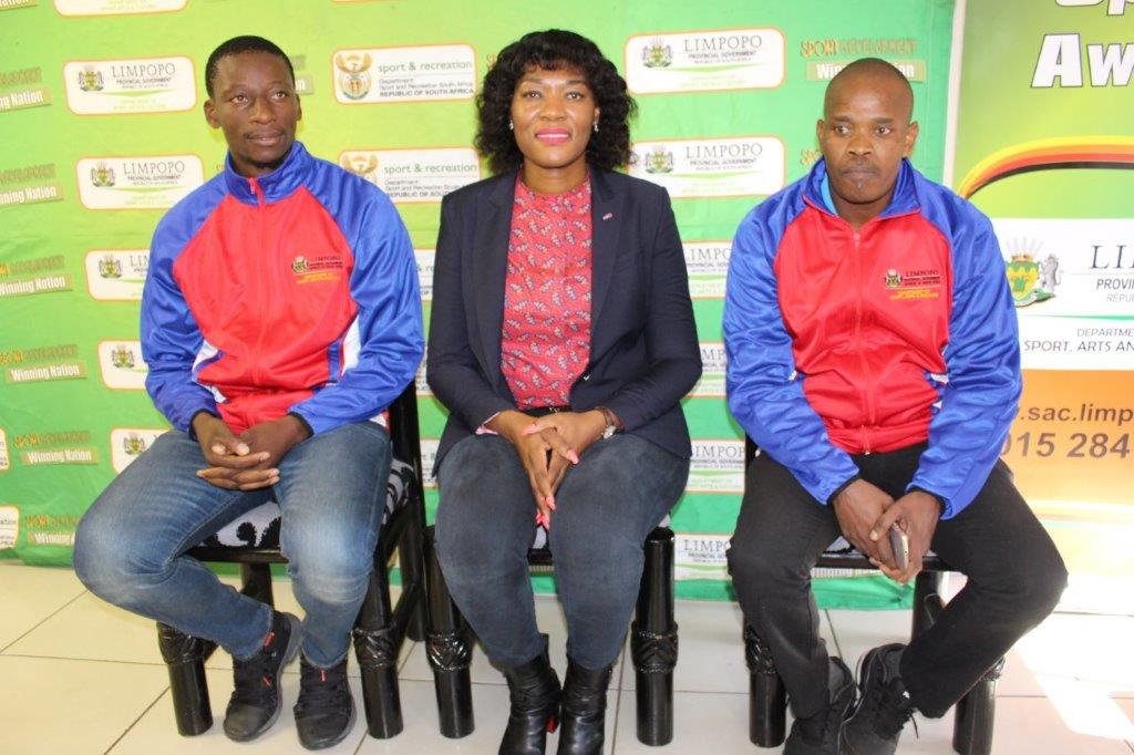 MEC Thandi Moraka Sends of Provincial Volleyball team to the National Volleyball Leagues at a Ceremony held in Polokwane
